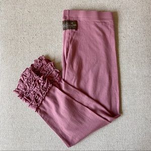 Matilda Jane | Women’s Mauve Pink Ruffle Leggings